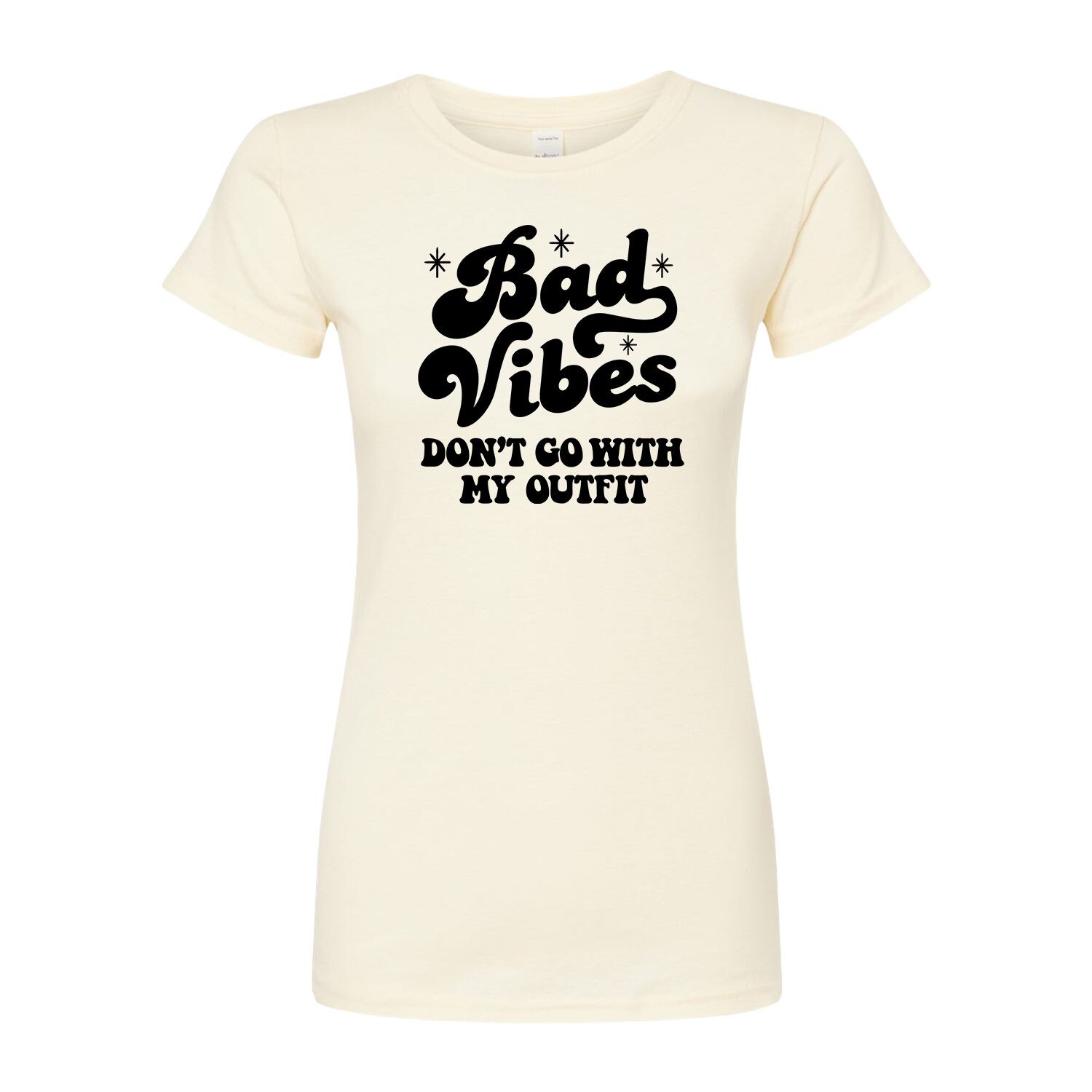 Футболка с графическим рисунком для юниоров «Bad Vibes не сочетается с моим нарядом» Licensed Character
Футболка с графическим рисунком для юниоров «Bad Vibes не сочетается с моим нарядом» Licensed Character