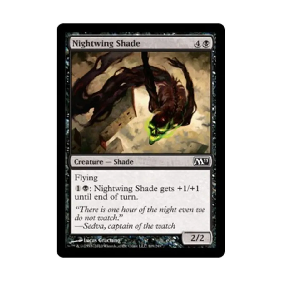 CCG Тень Найтвинга (С), MTG - Magic 2011
CCG Тень Найтвинга (С), MTG - Magic 2011