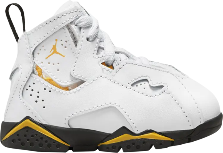 Кроссовки Jordan True Flight TD 'White Yellow Ochre', белый
Кроссовки Jordan True Flight TD 'White Yellow Ochre', белый