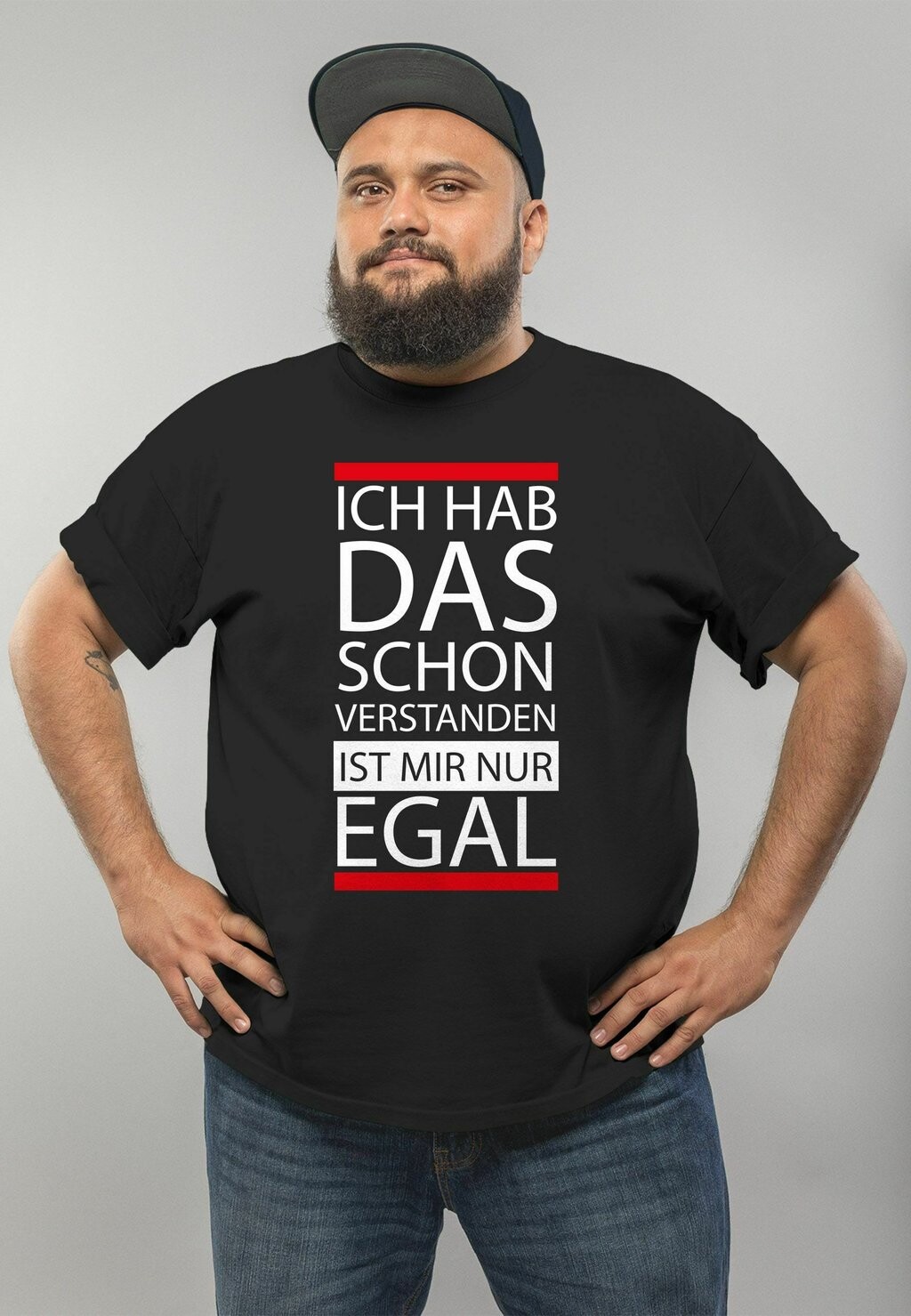 Футболка с принтом ICH HAB DAS SCHON VERSTANDEN IST MIR NUR EGAL Moonworks, цвет schwarz
Футболка с принтом ICH HAB DAS SCHON VERSTANDEN IST MIR NUR EGAL Moonworks, цвет schwarz