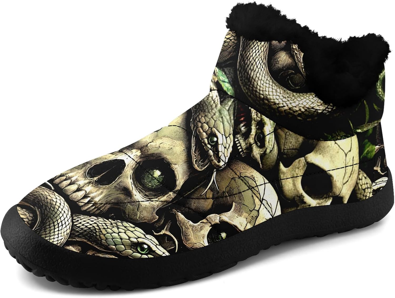Готические зимние ботинки для женщин и мужчин с черепами и цветочным узором, стильные и комфортные, теплые ботильоны, с мягкой искусственной меховой подкладкой, снегоступы Awsole, черный/зеленый/бежевый/светло-зеленый
Готические зимние ботинки для женщин и мужчин с черепами и цветочным узором, стильные и комфортные, теплые ботильоны, с мягкой искусственной меховой подкладкой, снегоступы Awsole, черный/зеленый/бежевый/светло-зеленый