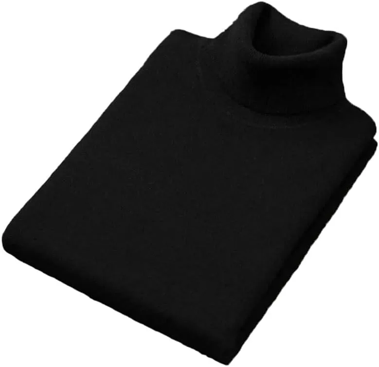 Мужской свитер с высоким воротником Slim Fit
Мужской свитер с высоким воротником Slim Fit