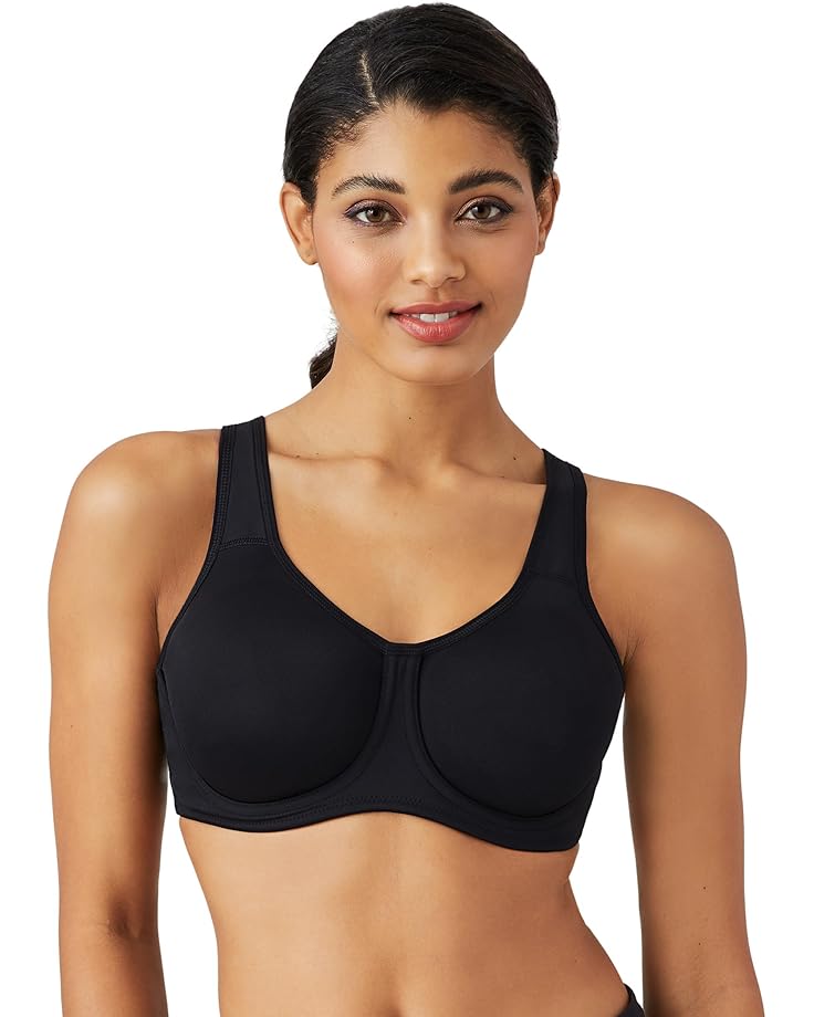 Бюстгальтер Wacoal Sport Underwire Bra 855170, черный 
Бюстгальтер Wacoal Sport Underwire Bra 855170, черный