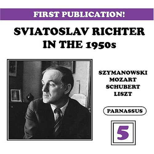 CD диск Richter / Schubert / Debussy / Mozart / Liszt: Sviatoslav Richter in the 50's 5
CD диск Richter / Schubert / Debussy / Mozart / Liszt: Sviatoslav Richter in the 50's 5
