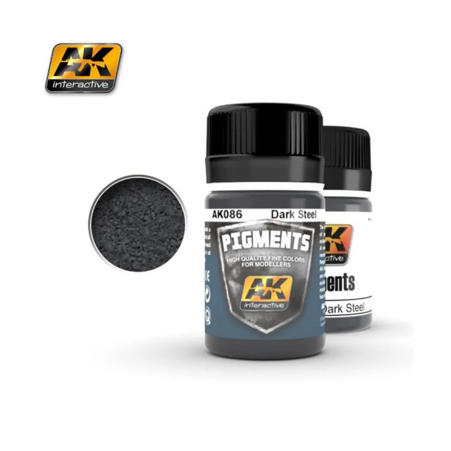 Темная сталь, Pigments (AK-Interactive)
Темная сталь, Pigments (AK-Interactive)