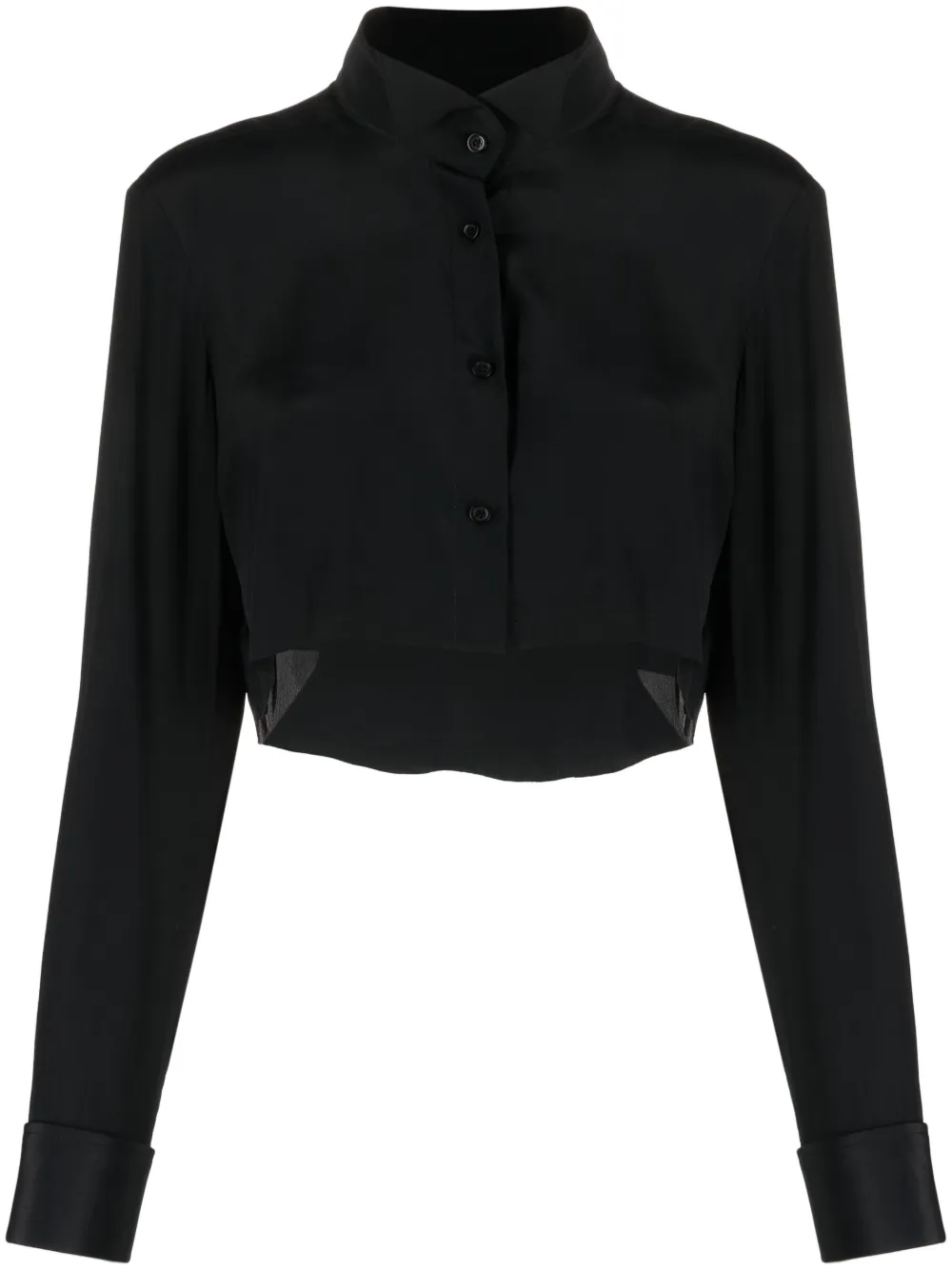 Укороченная рубашка Black Split Almaz, черный
Укороченная рубашка Black Split Almaz, черный