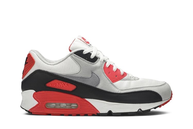 Кроссовки Nike Air Max 90 'Infrared' 2008, белый
Кроссовки Nike Air Max 90 'Infrared' 2008, белый