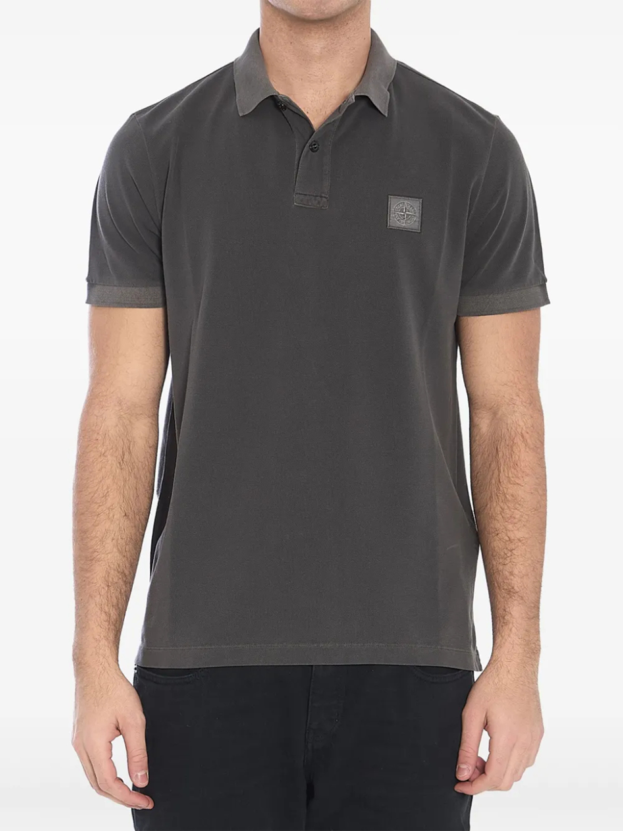 Рубашка поло из пике Stone Island, серый
Рубашка поло из пике Stone Island, серый