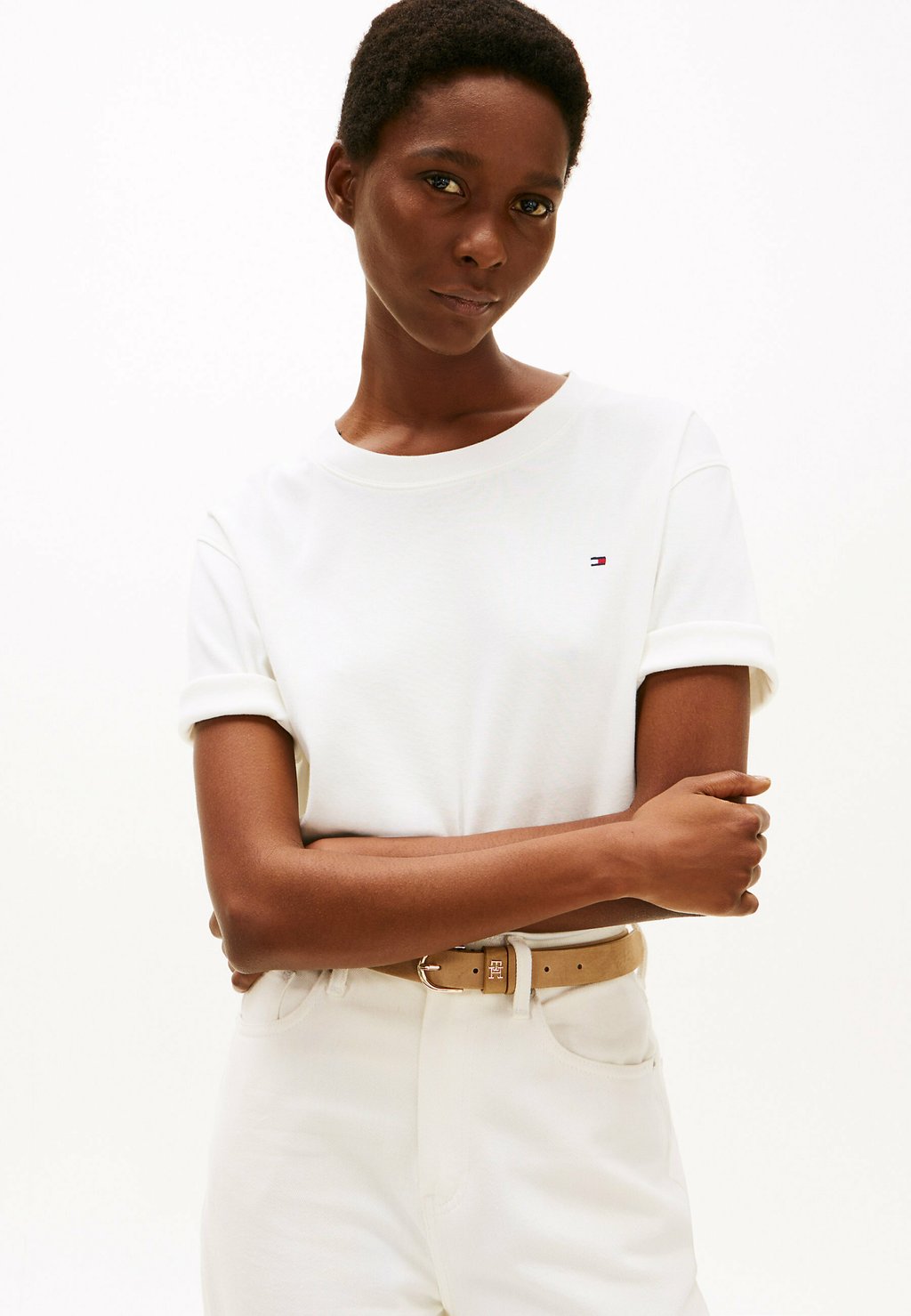 Базовая футболка Tommy Hilfiger, белый
Базовая футболка Tommy Hilfiger, белый