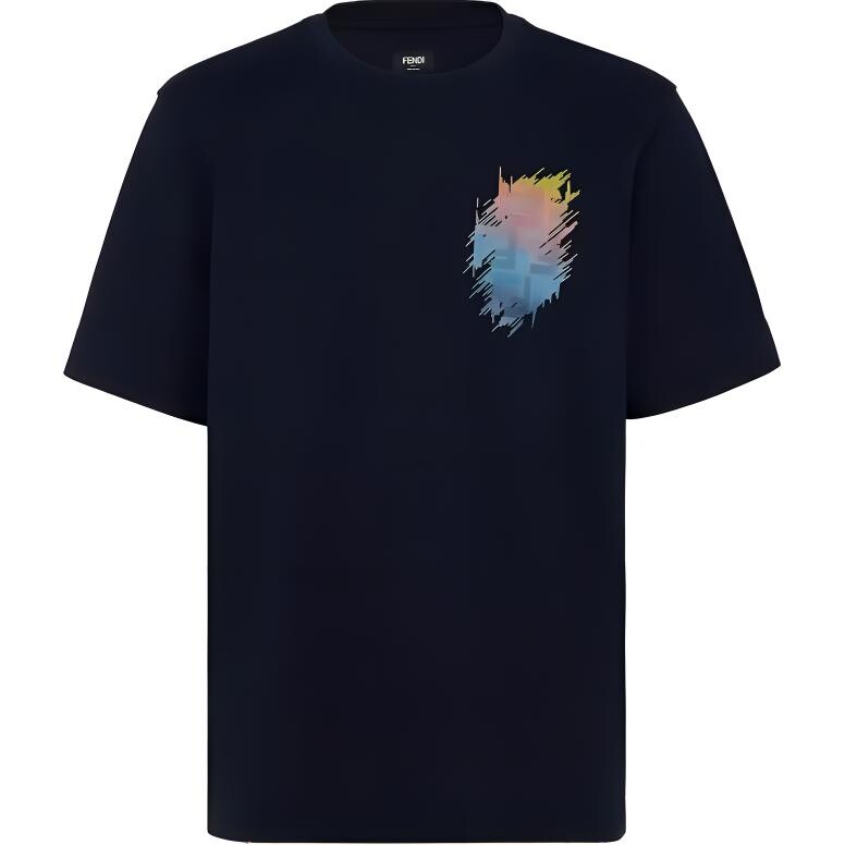 Футболка мужская синяя Fendi, синий
Футболка мужская синяя Fendi, синий
