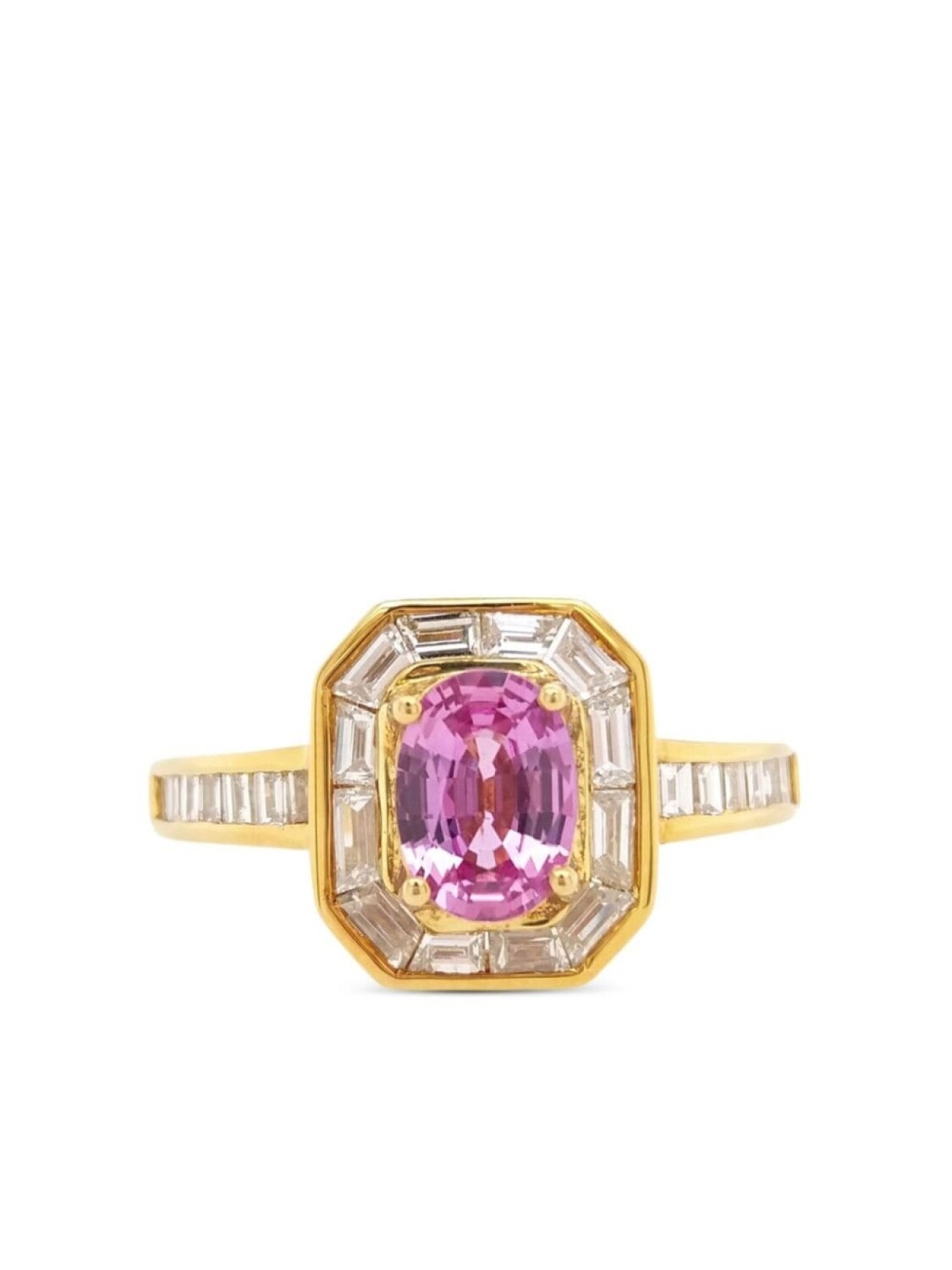 Кольцо из желтого золота 18 карат с бриллиантами и сапфирами HYT Jewelry, золотой
Кольцо из желтого золота 18 карат с бриллиантами и сапфирами HYT Jewelry, золотой