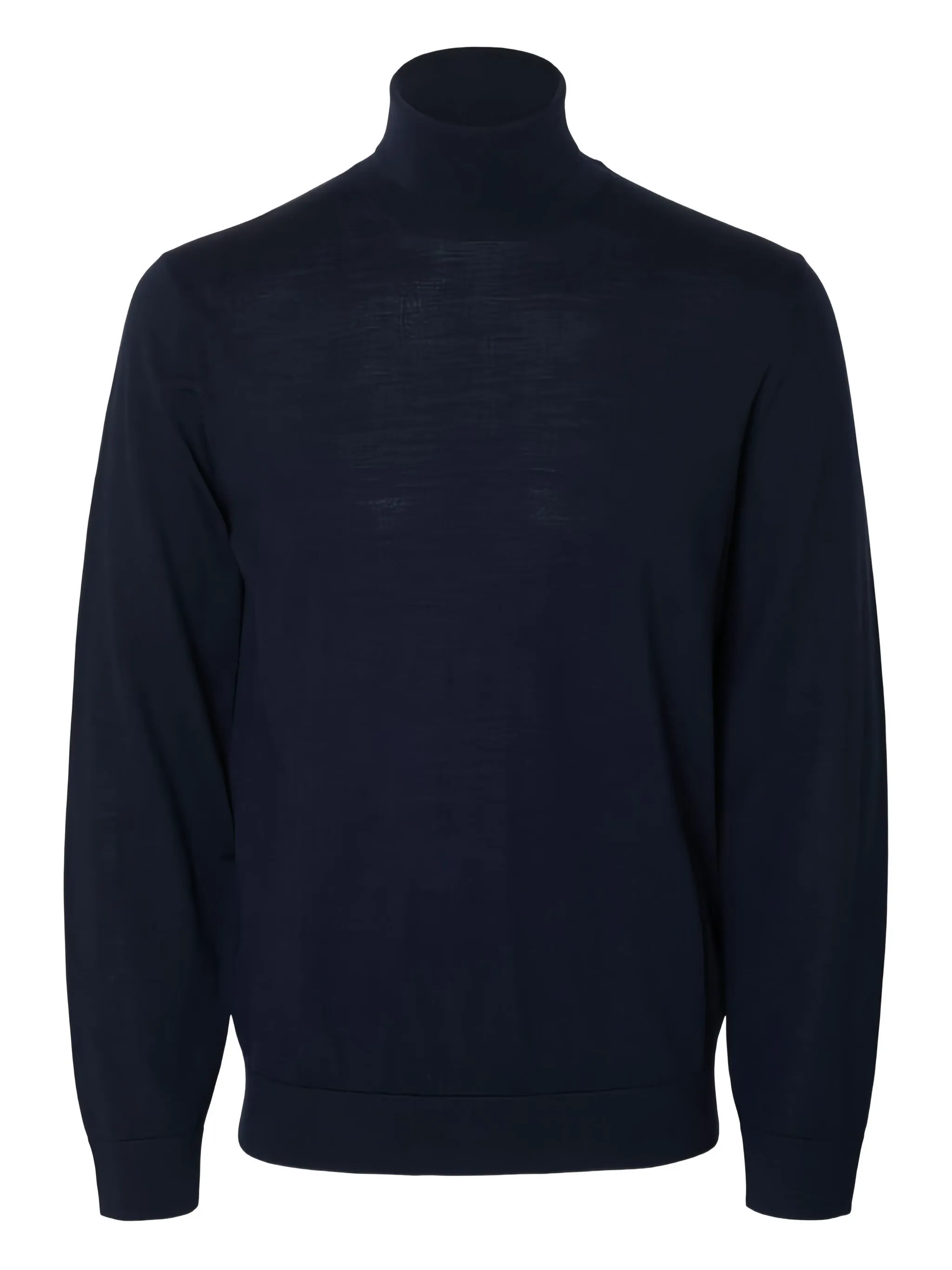 Свитер из шерсти мериноса с высоким воротником Selected, синий
Свитер из шерсти мериноса с высоким воротником Selected, синий