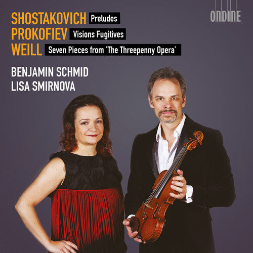 CD диск Shostakovich / Prokofiev / Weill / Schmid: Preludes from 34-Prokofiev: Visions Fugitives
CD диск Shostakovich / Prokofiev / Weill / Schmid: Preludes from 34-Prokofiev: Visions Fugitives