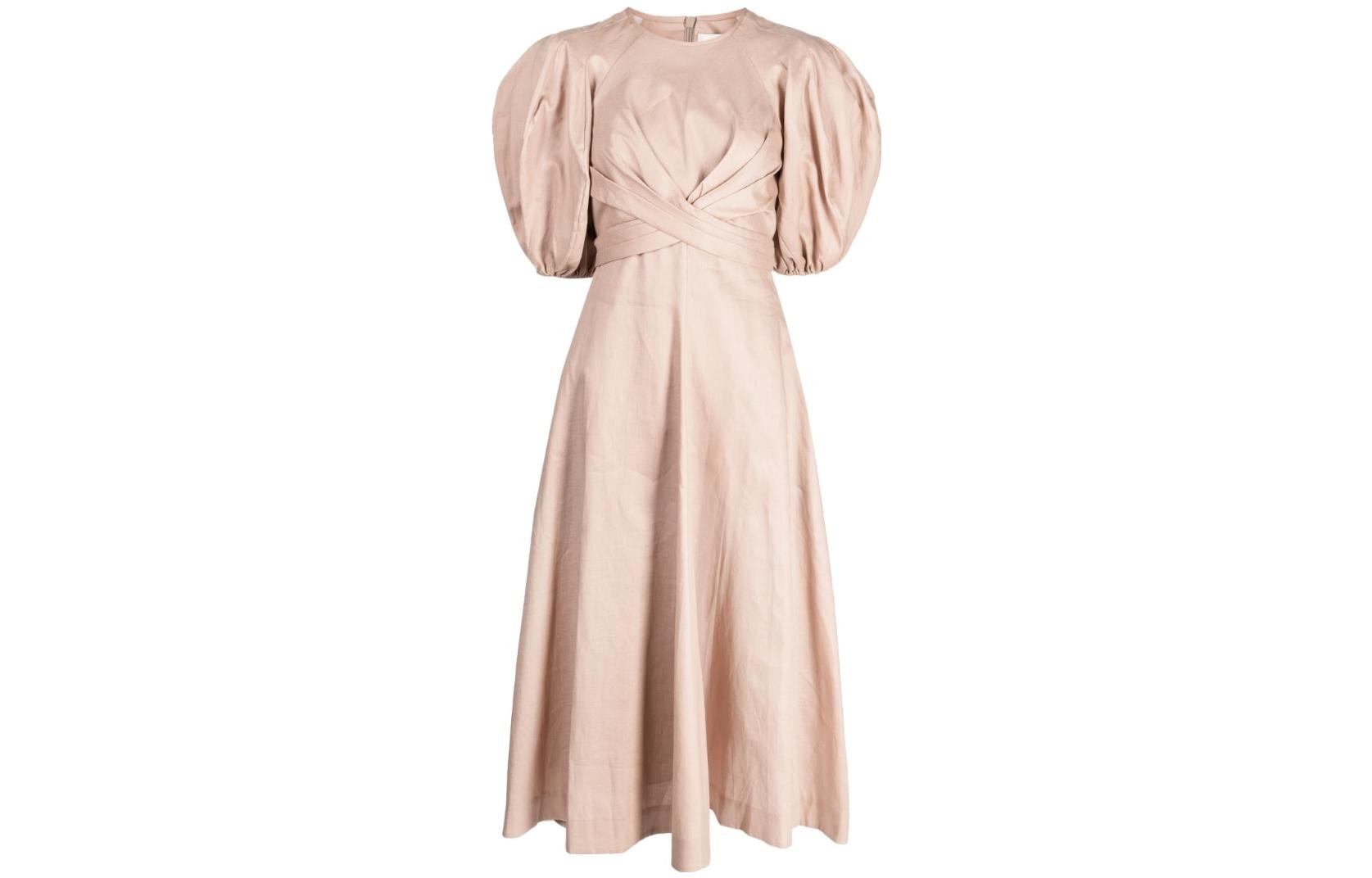 Zimmermann SS23 Платье с короткими рукавами женское бежевое
Zimmermann SS23 Платье с короткими рукавами женское бежевое