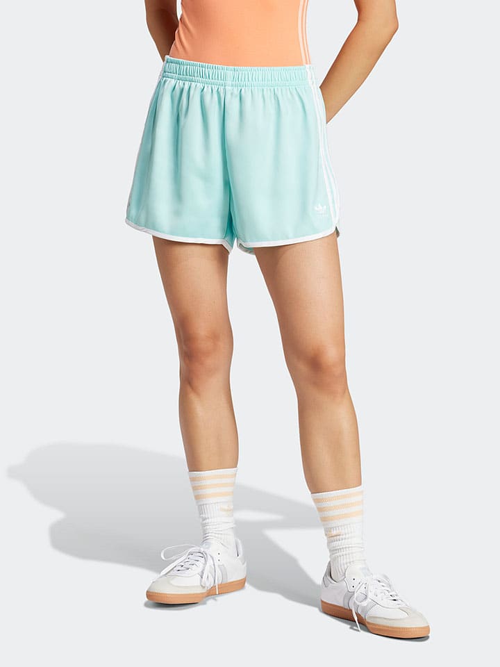 Тканевые шорты Adidas, бирюзовый
Тканевые шорты Adidas, бирюзовый