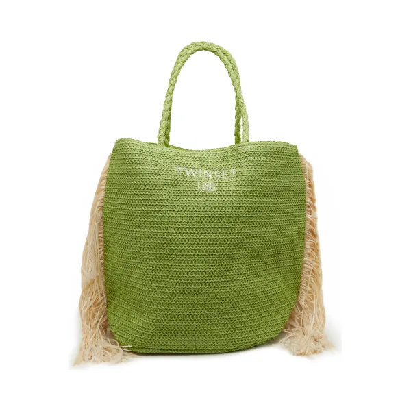 Пляжная сумка Twinset U&B, зеленый
Пляжная сумка Twinset U&B, зеленый