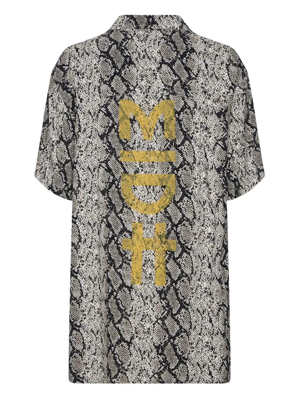 Рубашка с короткими рукавами и принтом под змеиную кожу One Teaspoon, серый
Рубашка с короткими рукавами и принтом под змеиную кожу One Teaspoon, серый