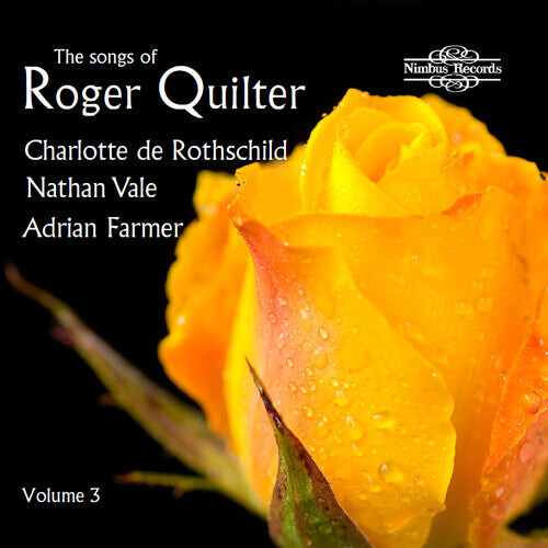 CD диск Quilter / Rothschild / Farmer: Songs of Roger Quilter 3
CD диск Quilter / Rothschild / Farmer: Songs of Roger Quilter 3