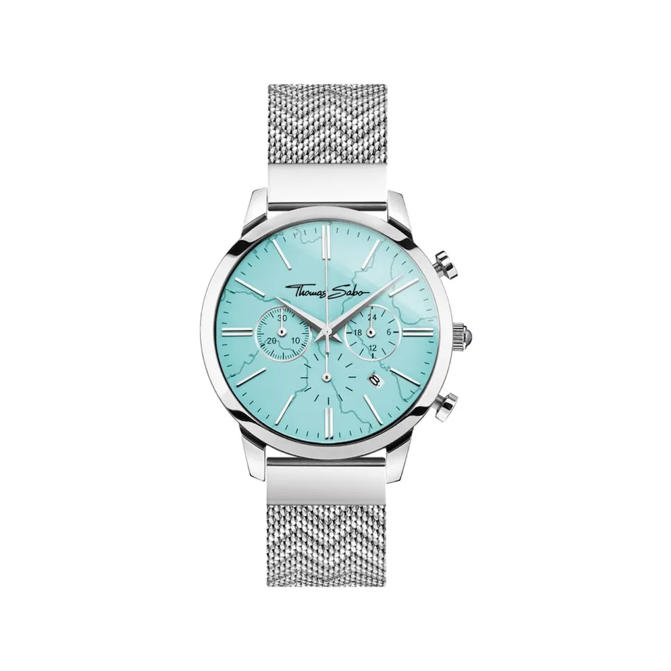 Мужские часы Arizona Spirit Chrono из стали Thomas Sabo, серебряный
Мужские часы Arizona Spirit Chrono из стали Thomas Sabo, серебряный