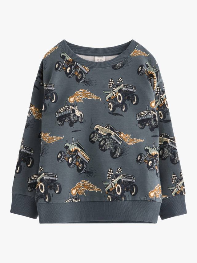 Детский свитшот с принтом грузовика из хлопковой смеси Lindex, Dark Grey
Детский свитшот с принтом грузовика из хлопковой смеси Lindex, Dark Grey