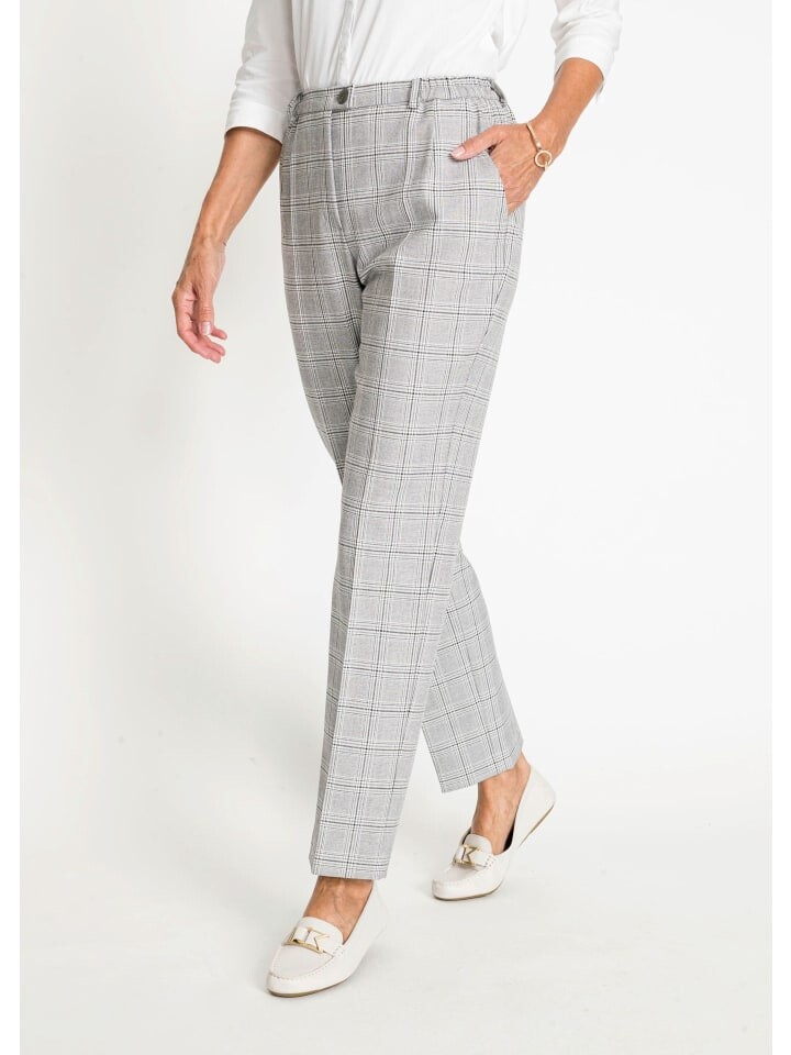 Тканевые брюки GOLDNER Carla, цвет stein/kariert
Тканевые брюки GOLDNER Carla, цвет stein/kariert