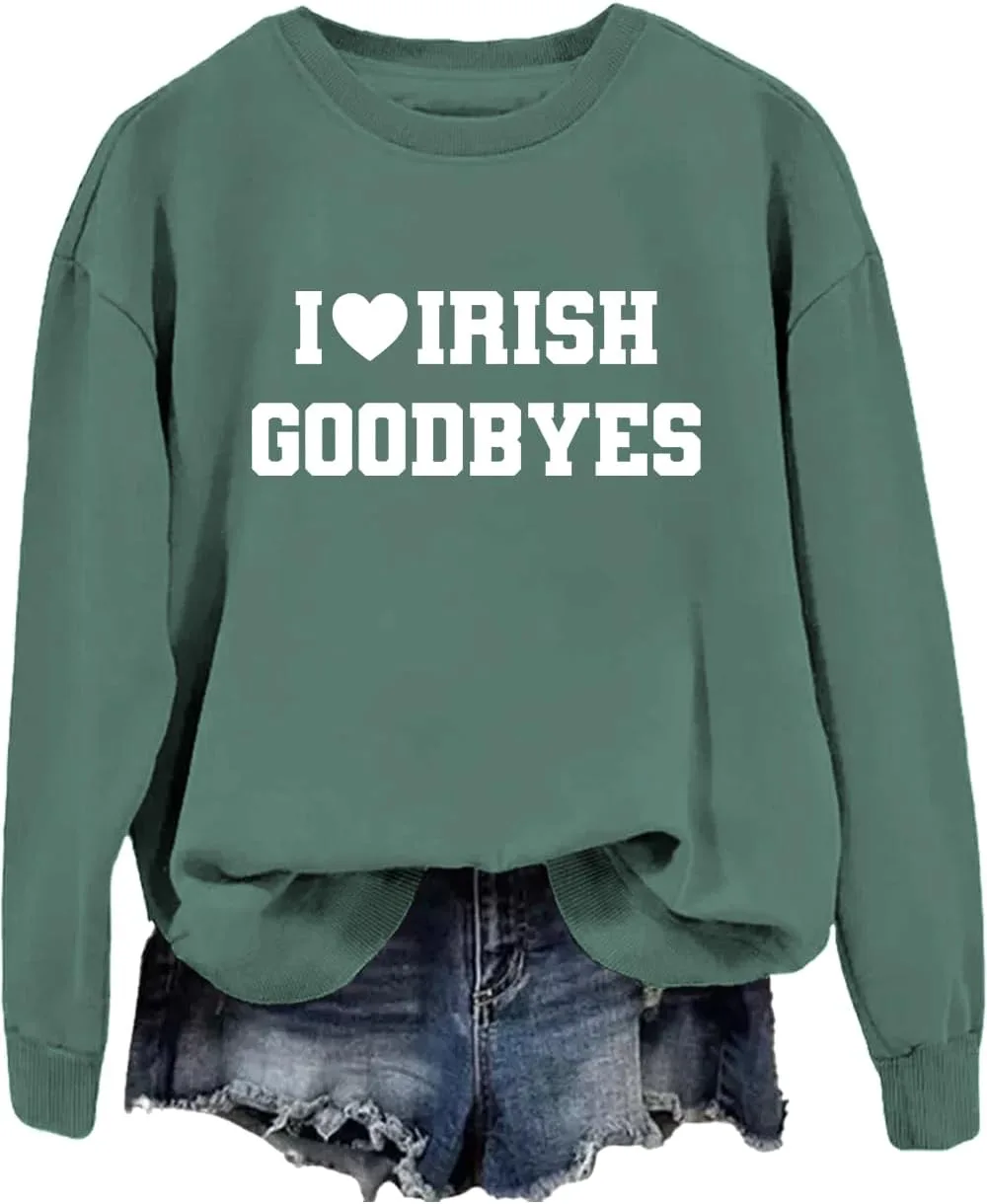 Толстовка I Love Irish Goodbyes Whaiveen
Толстовка I Love Irish Goodbyes Whaiveen