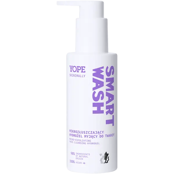 Очищающий гидрогель для лица, 150 мл Yope Skinimally smart wash
Очищающий гидрогель для лица, 150 мл Yope Skinimally smart wash