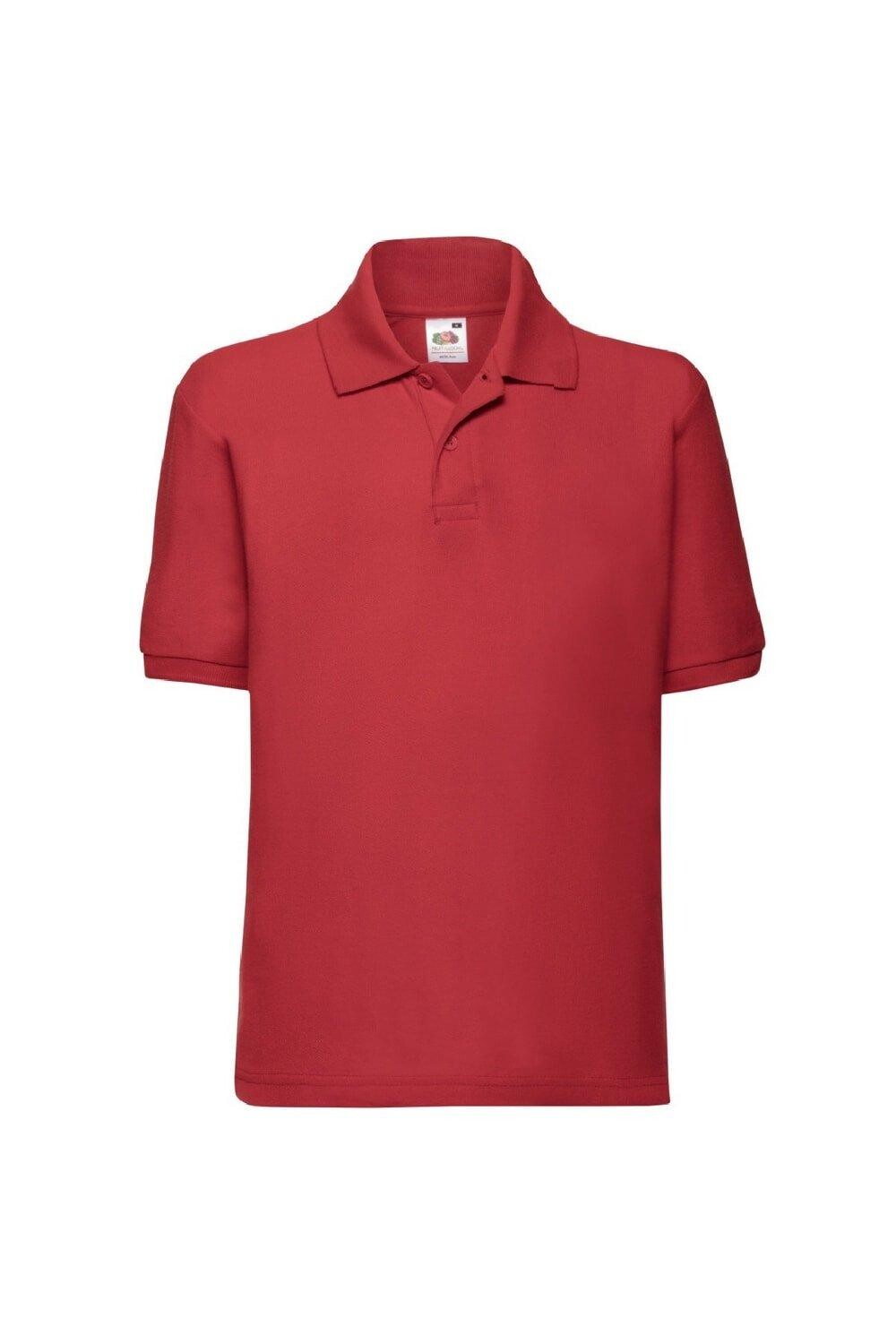 Рубашка-поло из пике 65/35 (2 шт. в упаковке) Fruit of the Loom, красный
Рубашка-поло из пике 65/35 (2 шт. в упаковке) Fruit of the Loom, красный