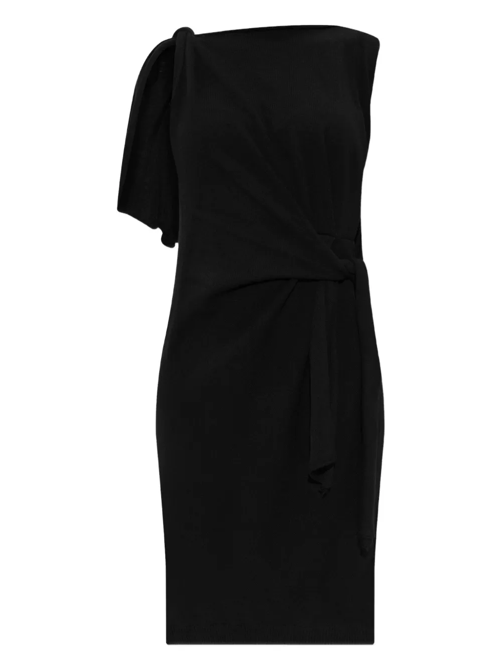 Трикотажное мини-платье без рукавов Moschino, черный
Трикотажное мини-платье без рукавов Moschino, черный