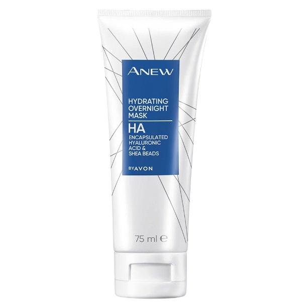 Avon, Anew, Гиалуроновая, Ночная маска для лица, 75 мл 
Avon, Anew, Гиалуроновая, Ночная маска для лица, 75 мл