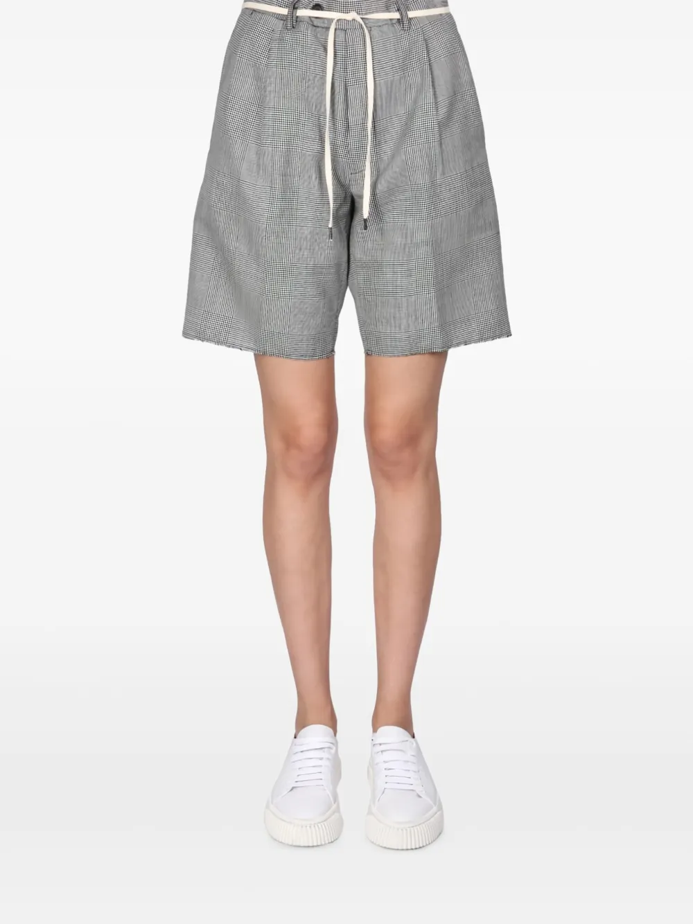 Клетчатые шорты со складками Aspesi, зеленый
Клетчатые шорты со складками Aspesi, зеленый