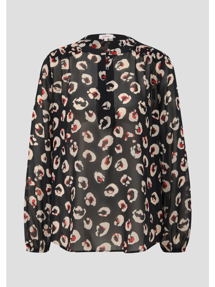 Блузка в цвете 99A1_черная s.Oliver
Блузка в цвете 99A1_черная s.Oliver
