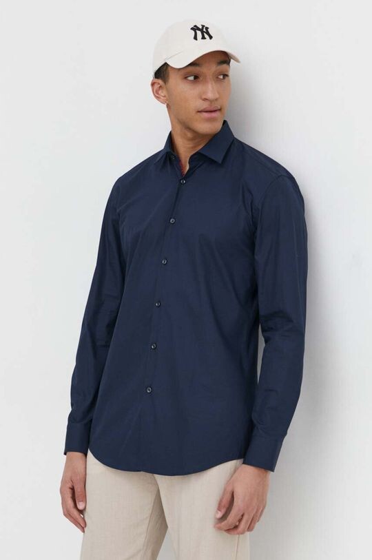 Хлопчатобумажная рубашка Hugo, темно-синий
Хлопчатобумажная рубашка Hugo, темно-синий