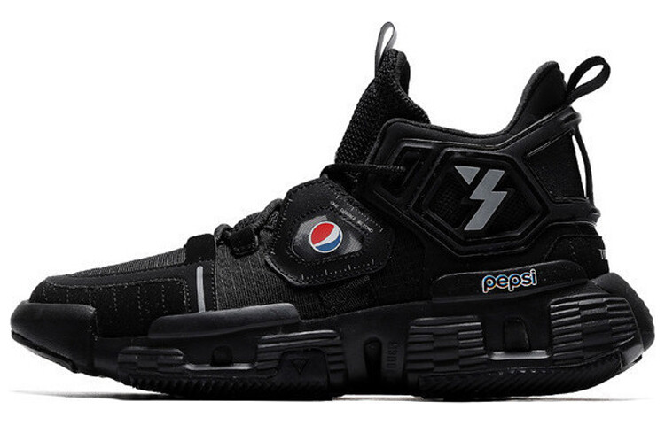 Баскетбольные кроссовки Pepsi X Basketball Shoes Men Mid-Top Black 361°
Баскетбольные кроссовки Pepsi X Basketball Shoes Men Mid-Top Black 361°