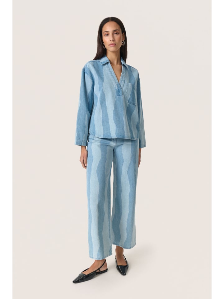 Блузка SLMaisa LS свободного кроя в рваные полоски синего цвета средней толщины Soaked in Luxury
Блузка SLMaisa LS свободного кроя в рваные полоски синего цвета средней толщины Soaked in Luxury