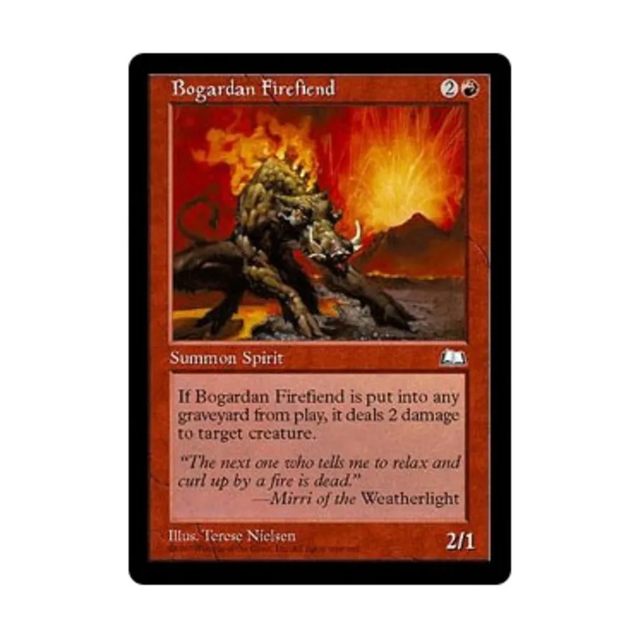 CCG Богардан Огненный Изверг (К), MTG - Weatherlight
CCG Богардан Огненный Изверг (К), MTG - Weatherlight