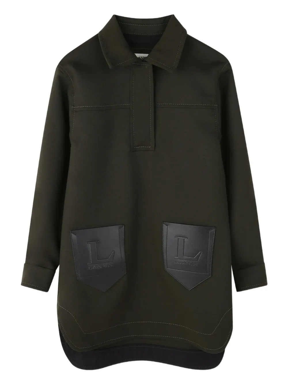 Платье с воротником поло и длинными рукавами Lanvin Enfant, черный
Платье с воротником поло и длинными рукавами Lanvin Enfant, черный