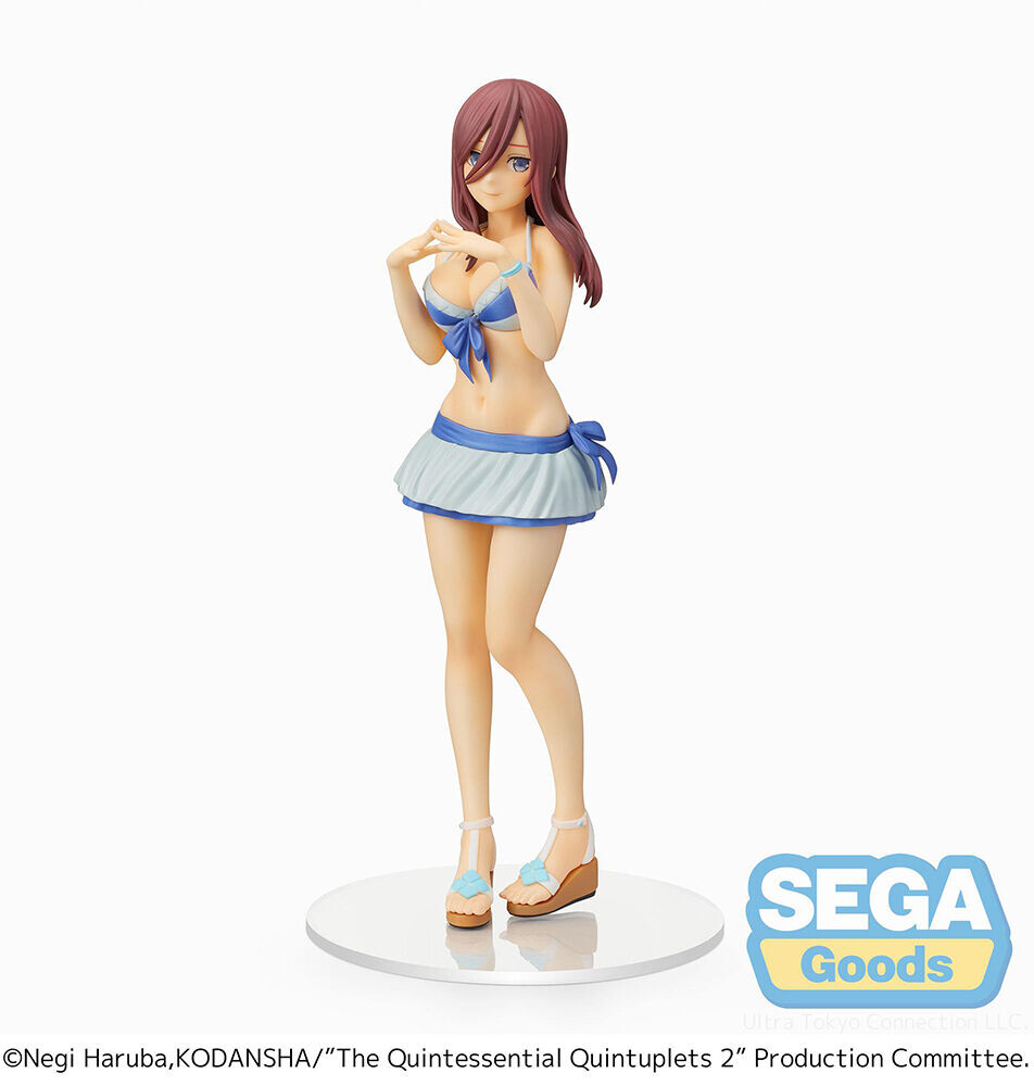 Фигурка The Quintessential Quintuplets - Miku Nakano PM Prize Figure (Swimsuit Ver.)
Фигурка The Quintessential Quintuplets - Miku Nakano PM Prize Figure (Swimsuit Ver.)