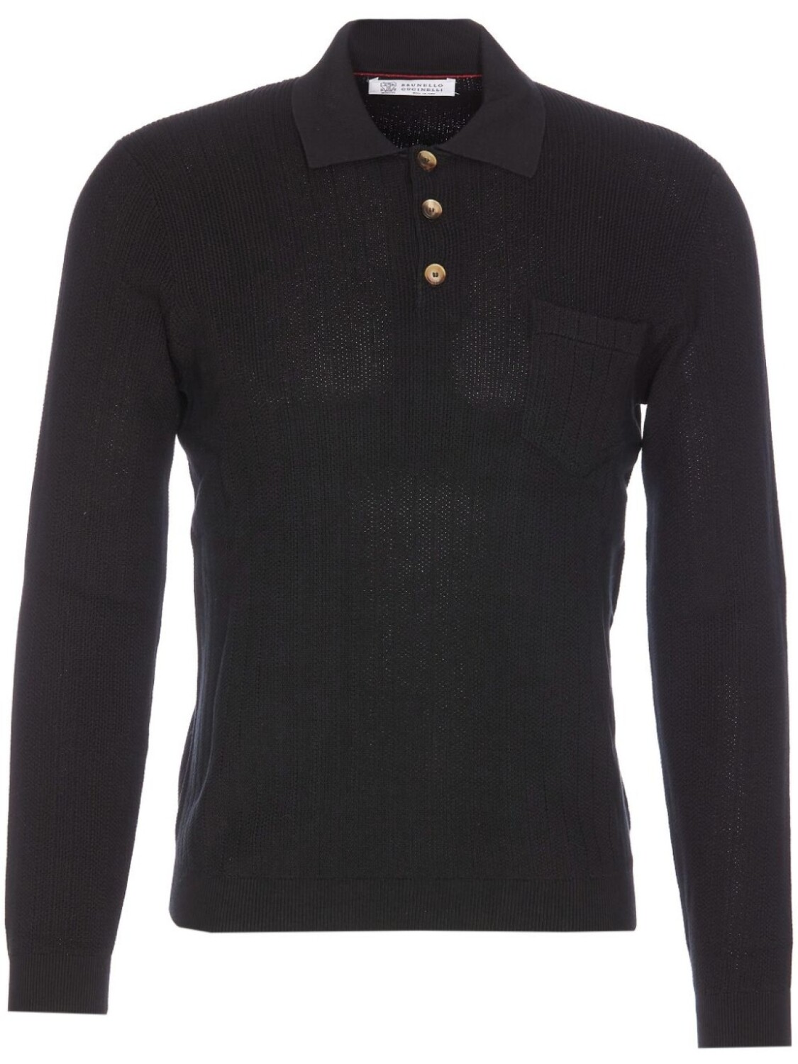 Brunello Cucinelli рубашка поло в рубчик, черный
Brunello Cucinelli рубашка поло в рубчик, черный