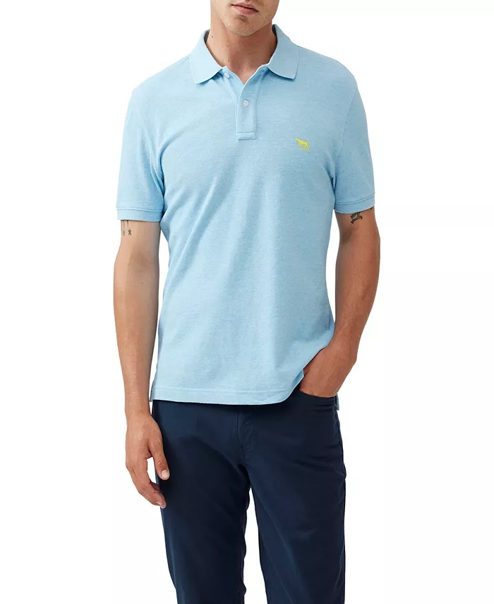 Мужская рубашка-поло Rodd Gunn The Gunn с коротким рукавом и приталенным кроем Rodd & Gunn, синий
Мужская рубашка-поло Rodd Gunn The Gunn с коротким рукавом и приталенным кроем Rodd & Gunn, синий