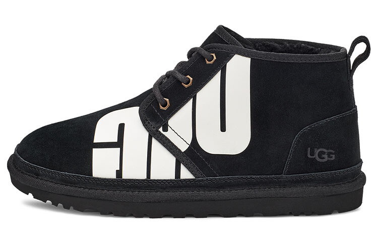 Ботинки мужские зимние Ugg Neumel с надписью и шнуровкой, черный
Ботинки мужские зимние Ugg Neumel с надписью и шнуровкой, черный