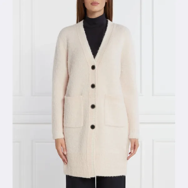 Шерстяной кардиган обычного кроя Marc Cain, бежевый
Шерстяной кардиган обычного кроя Marc Cain, бежевый