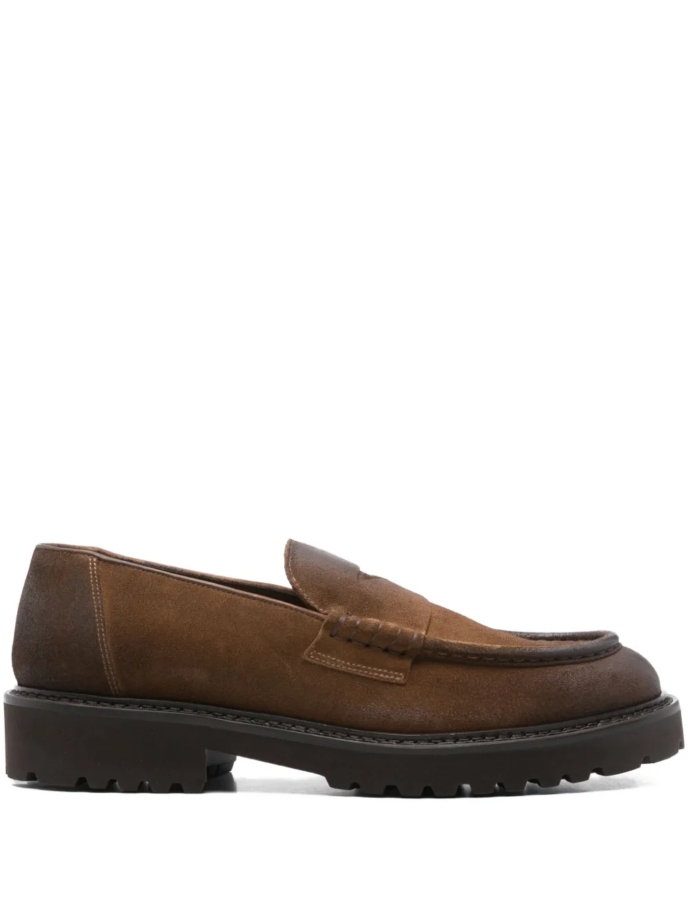 Замшевые пенни-лоферы Doucal's, коричневый
Замшевые пенни-лоферы Doucal's, коричневый