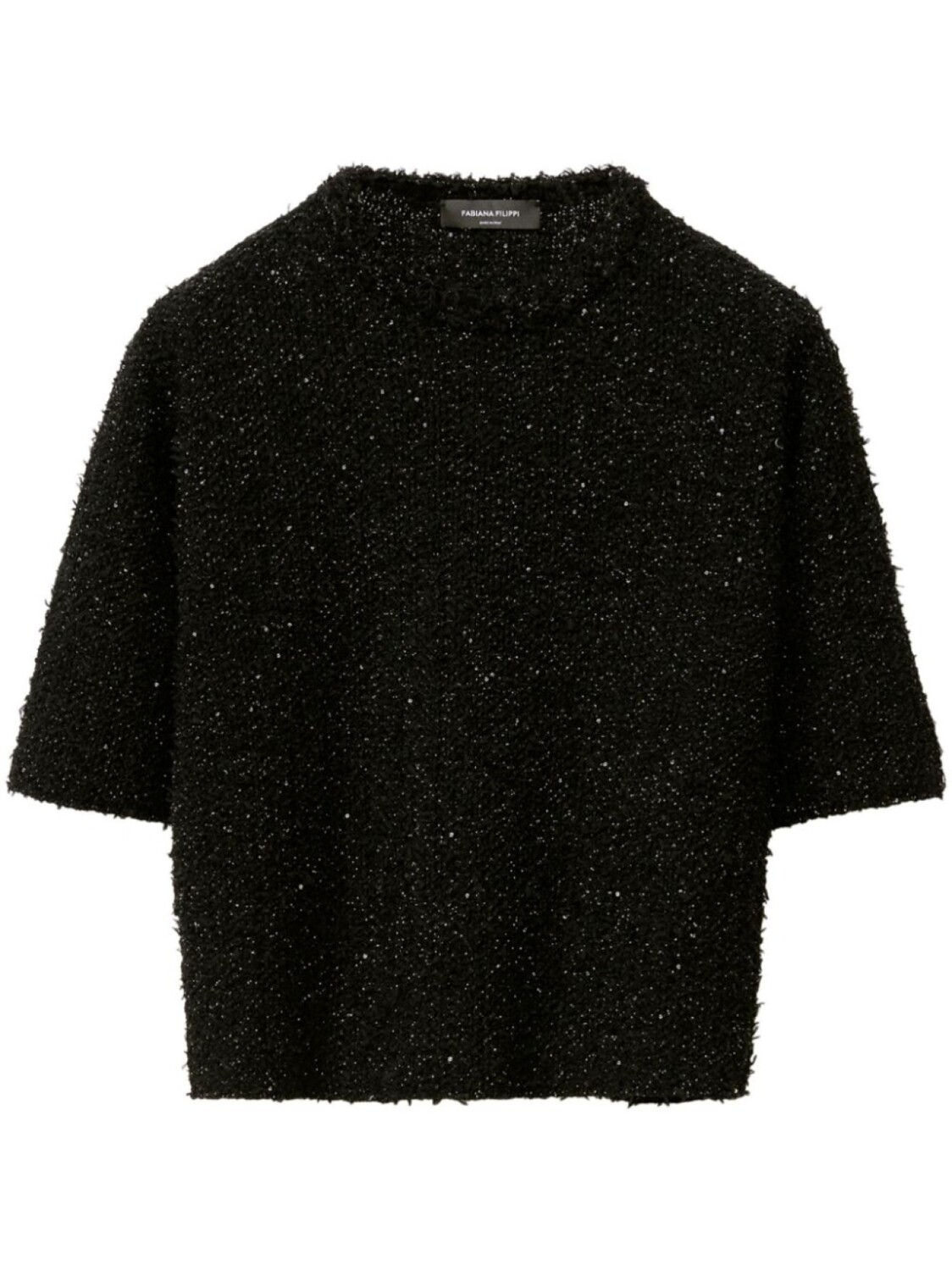 Fabiana Filippi футболка с блестками, черный
Fabiana Filippi футболка с блестками, черный