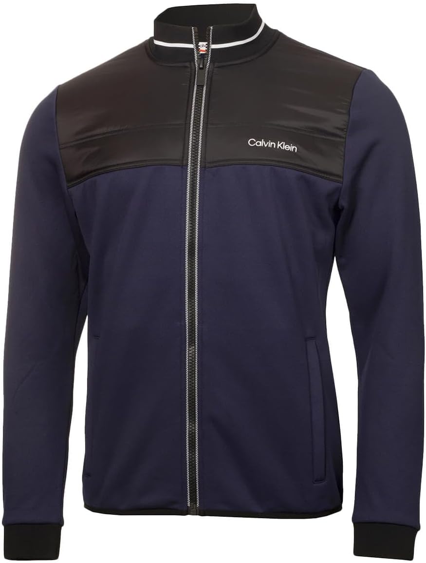 Мужская куртка для гольфа Calvin Klein Nash Mills Hybrid с застежкой-молнией и утеплителем, Peacoat
Мужская куртка для гольфа Calvin Klein Nash Mills Hybrid с застежкой-молнией и утеплителем, Peacoat