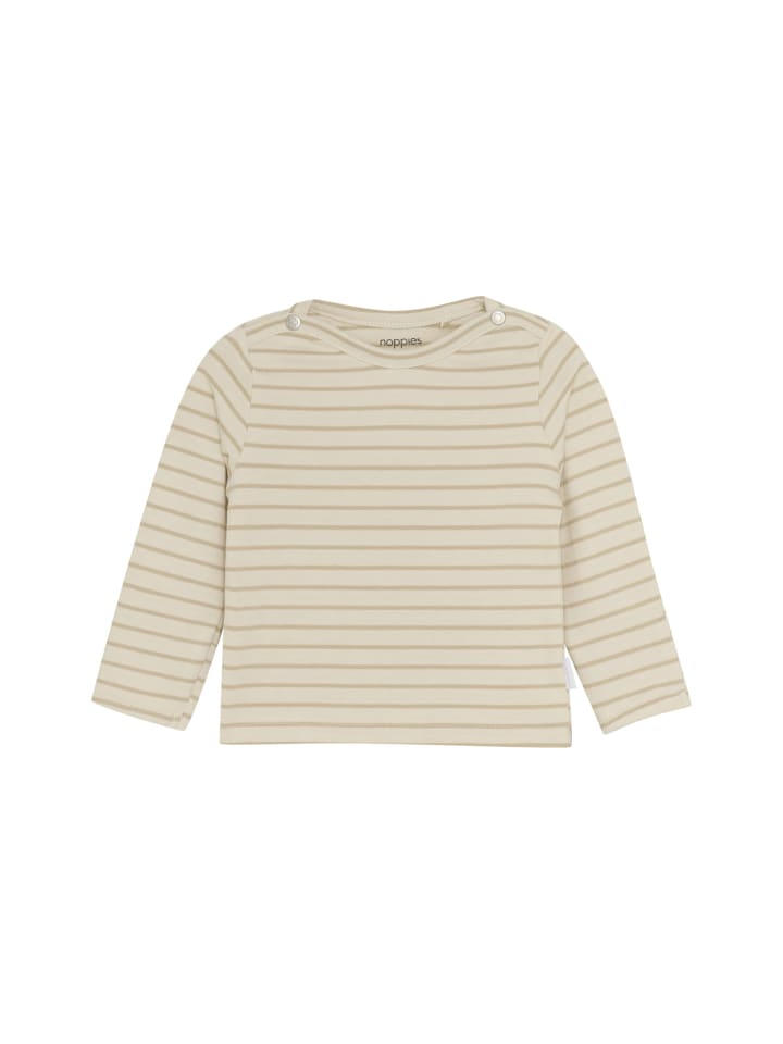 Рубашка с длинным рукавом Nev в полоску, кремово-белая Noppies
Рубашка с длинным рукавом Nev в полоску, кремово-белая Noppies