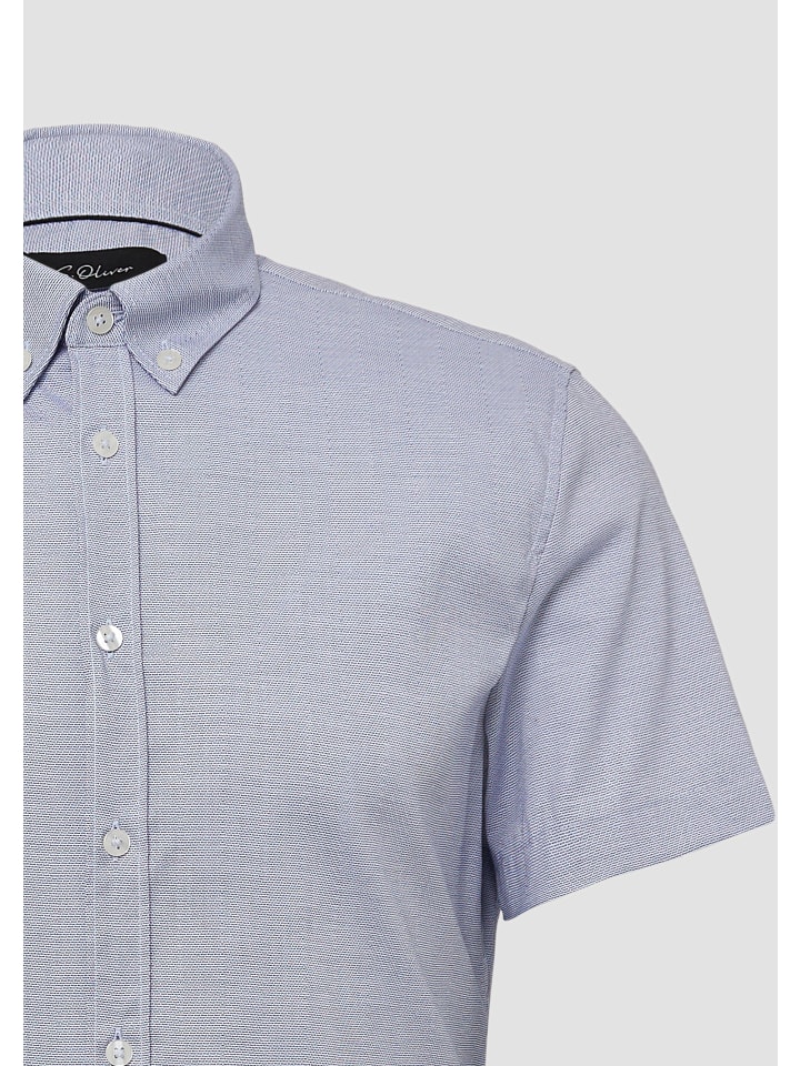 Рубашка s.Oliver BLACK LABEL, синий 
Рубашка s.Oliver BLACK LABEL, синий