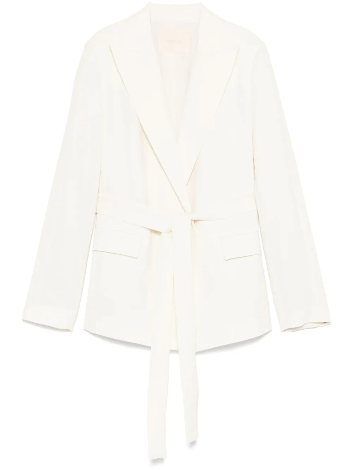 TWINSET блейзер с поясом, белый
TWINSET блейзер с поясом, белый