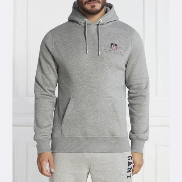 Толстовка обычного кроя Gant, серый
Толстовка обычного кроя Gant, серый