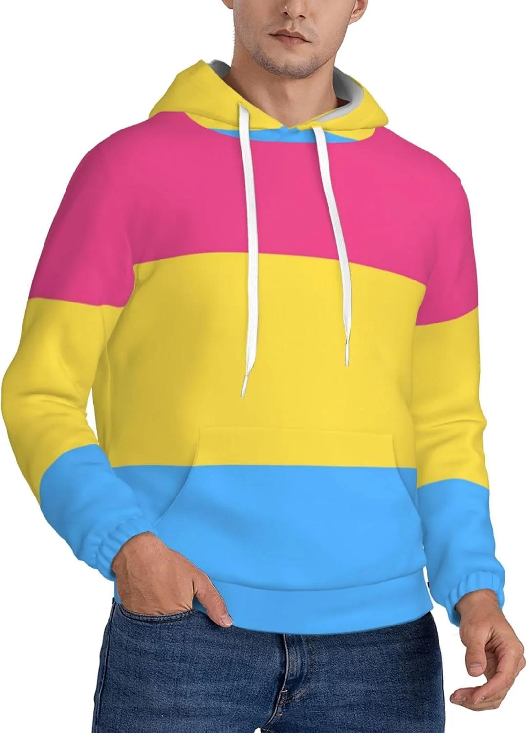 Толстовка с капюшоном Pansexual Pride Flag, с карманами SDERDZSE
Толстовка с капюшоном Pansexual Pride Flag, с карманами SDERDZSE